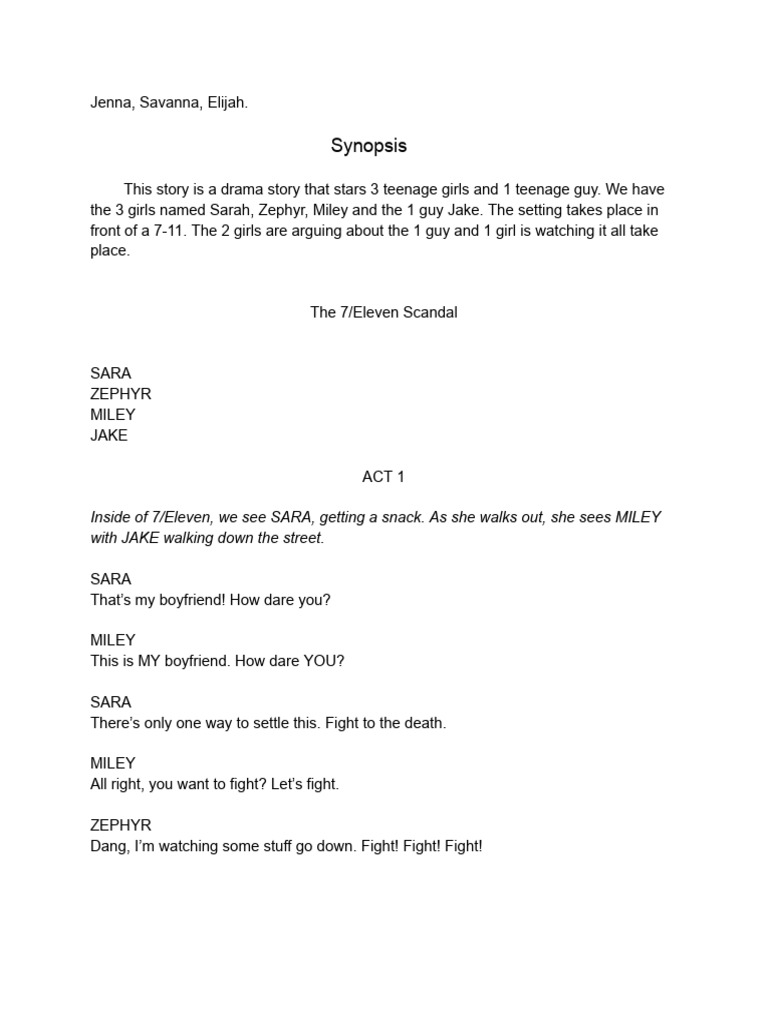 English 12 Script | PDF