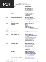 Electrical - Approved Vendor List