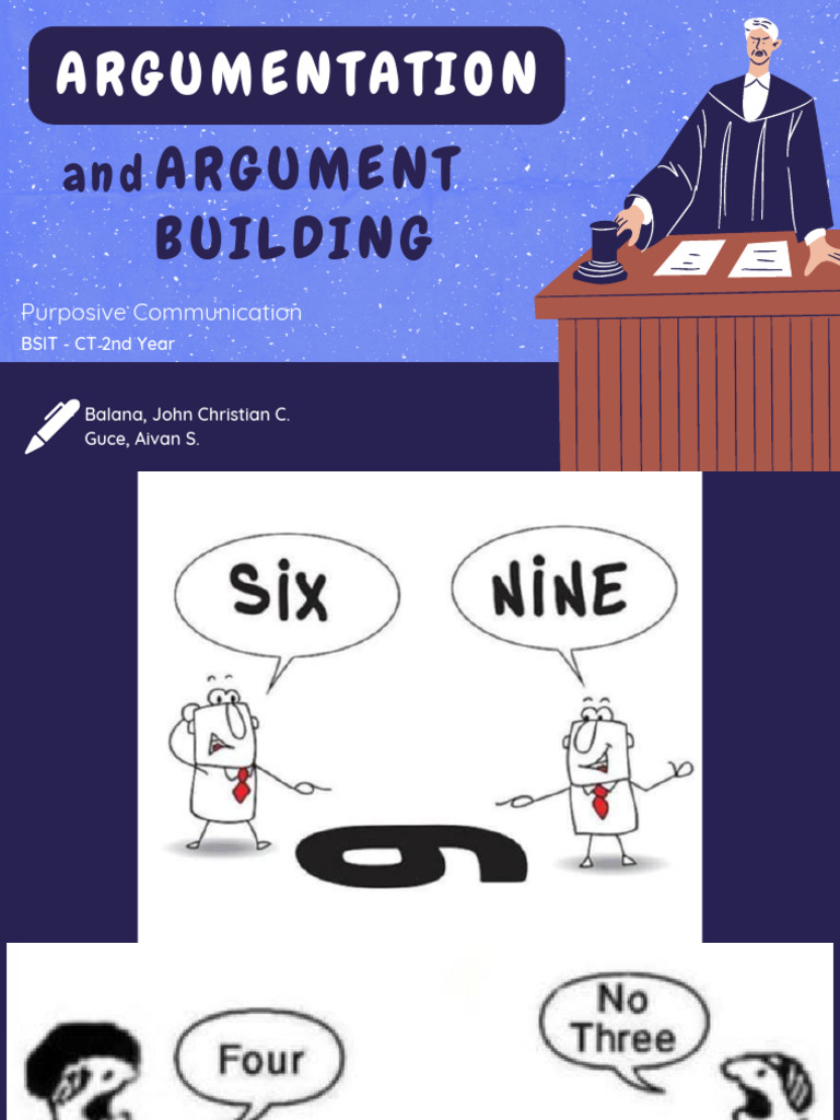 ARGUMENTATION AND ARGUMEnt BUILDIng | PDF | Argument | Reason