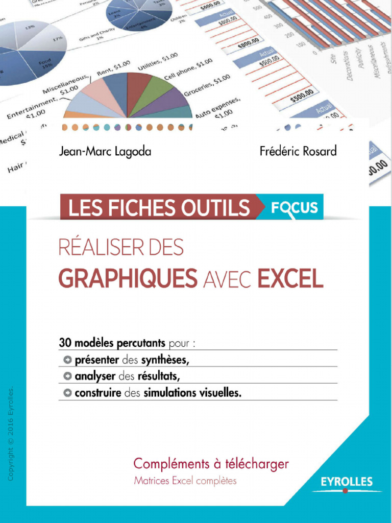 Réaliser Des Graphiques Avec Excel - 30 Modèles Percutants - Eyrolles | PDF