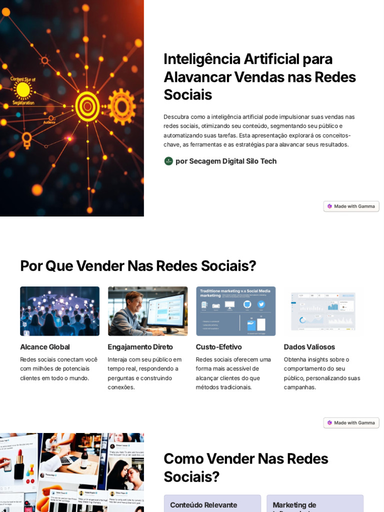 Vendas nas Redes Sociais com IA | PDF | Marketing | Rede social