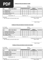 Contoh Aplikasi Raport Tahfidz Excel