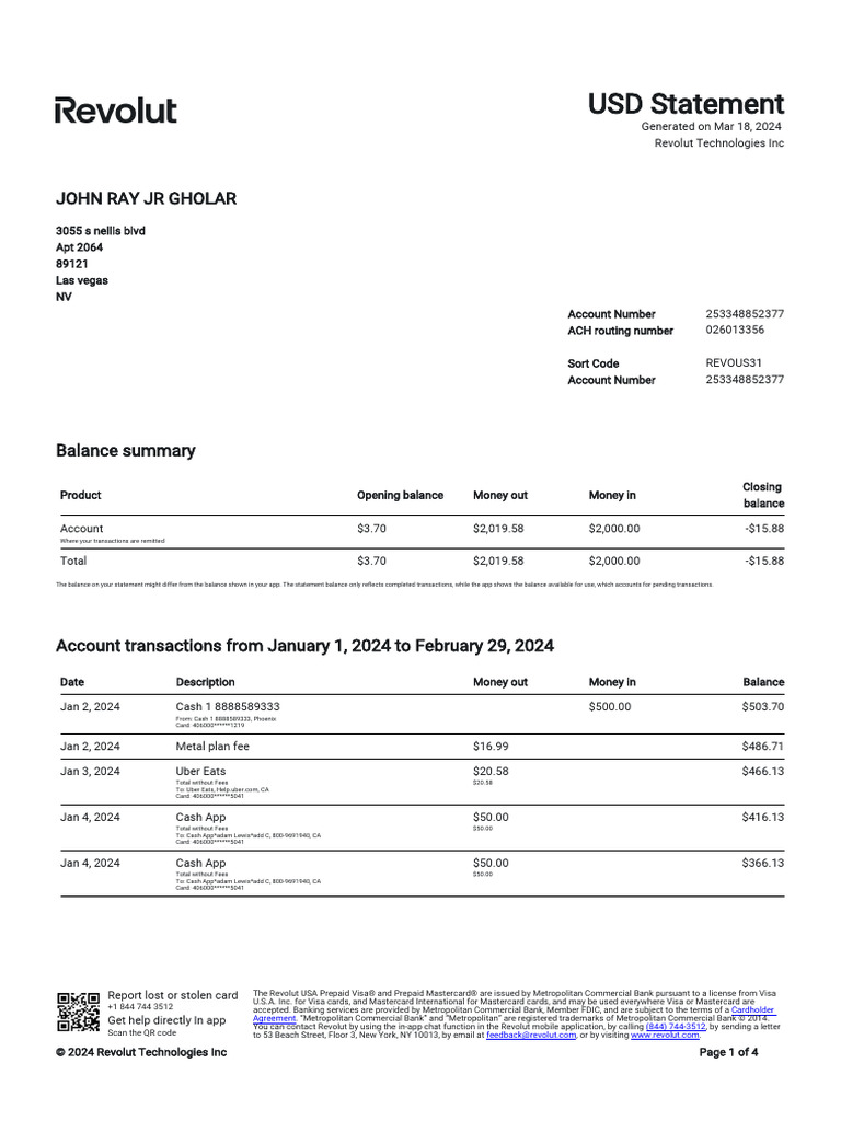 Account Statement - 2024 01 01 - 2024 02 29 - en Us - B02baa | PDF ...