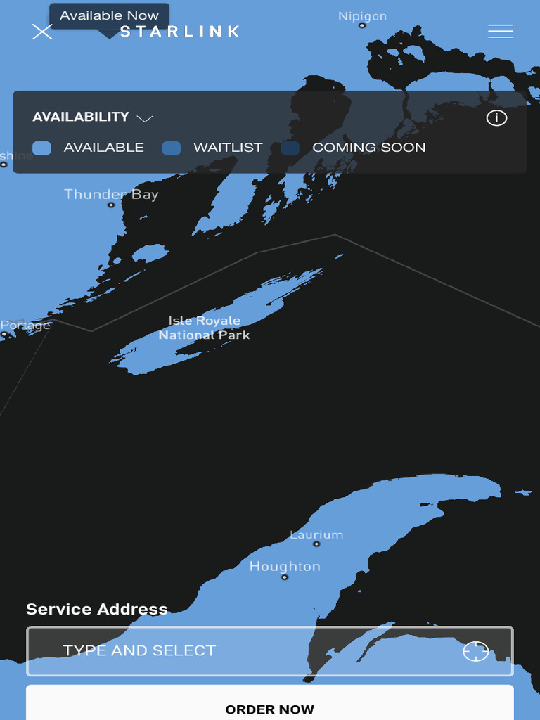 Starlink Availability and Speed Map | PDF