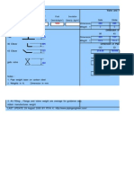 Input Parameter Valve and Flange: Fluid Density (KG/M) Insulation Density (KG/M)