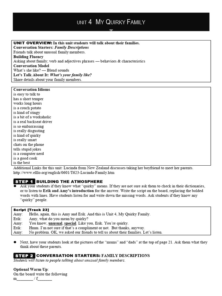Unit 4 | PDF | Adjective | Linguistics