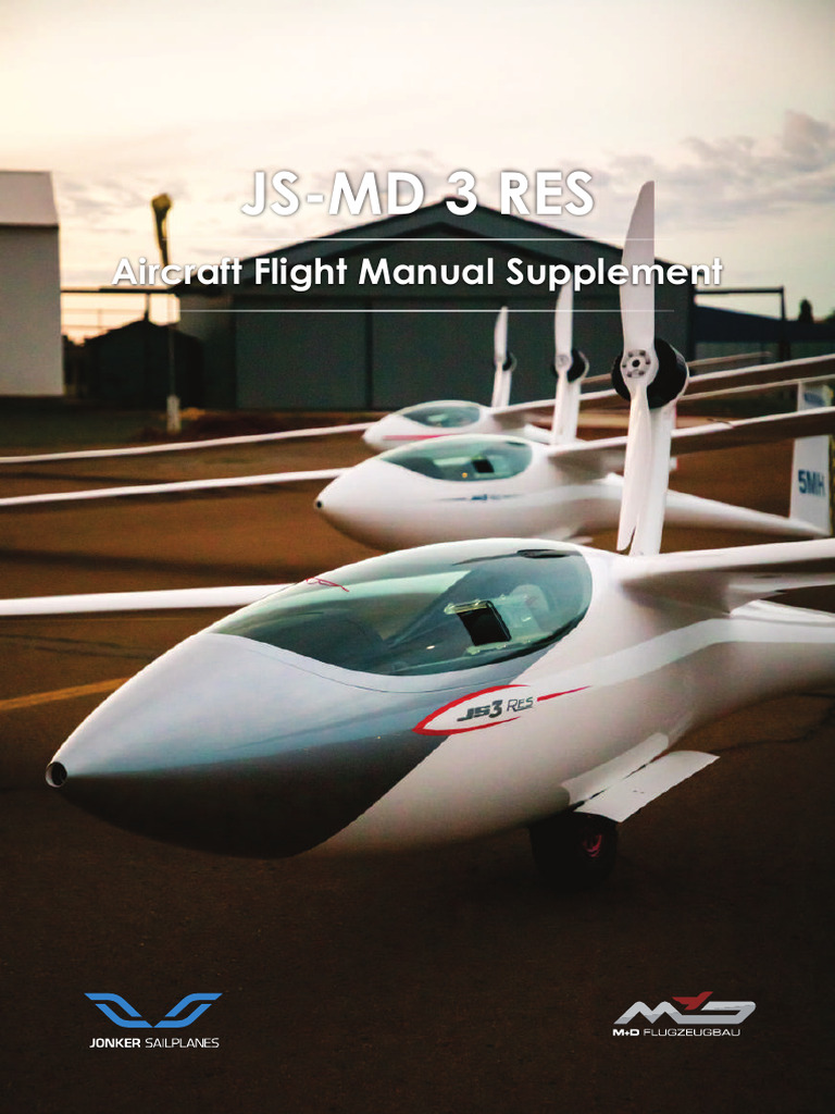 JS-MD 3 RES Flight Manual Supplement | PDF | Visual Flight Rules | Switch