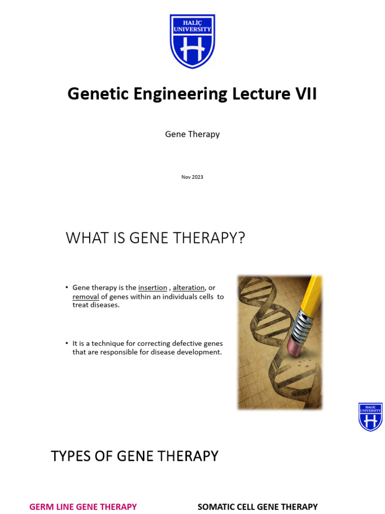 Overview of Gene Therapy Techniques | PDF | Gene Therapy | Retrovirus