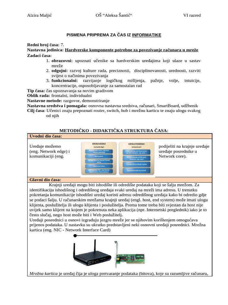 Priprema VI7 | PDF