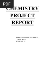 Download Chemistry Project Report by Sonam Aggarwal SN81339322 doc pdf