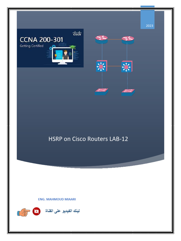 12-HSRP On Cisco Routers | PDF