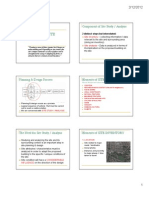 Component of Site Study / Analysis