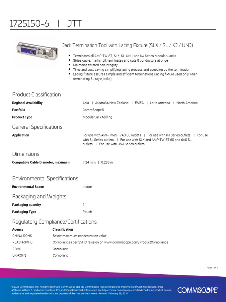 6 Product Specifications | PDF