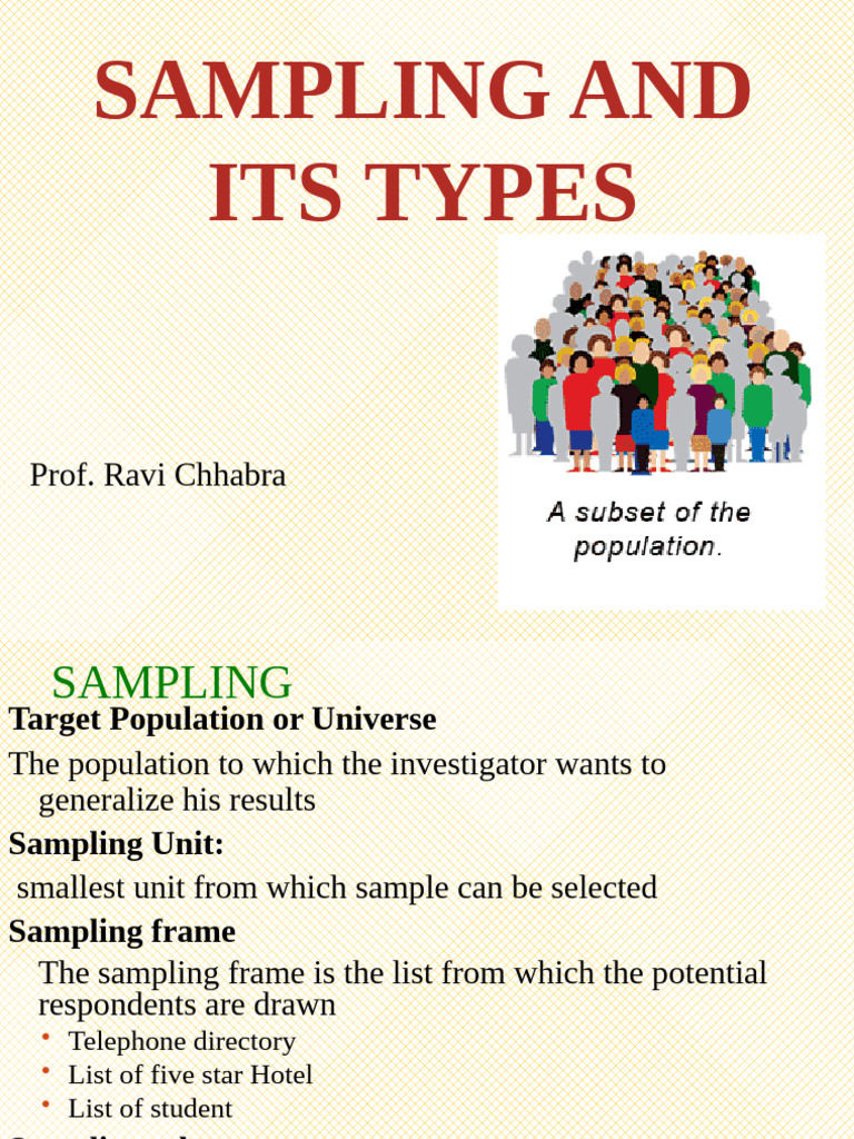 Types of Sampling Techniques Explained | PDF | Sampling (Statistics ...