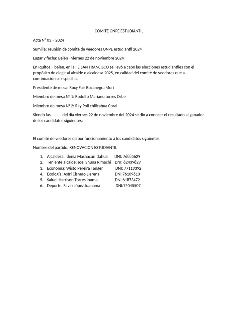 Reno Vaci On | PDF