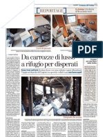 La Stampa 12/02/2012 - L'abbandono Dei Vagoni Letto