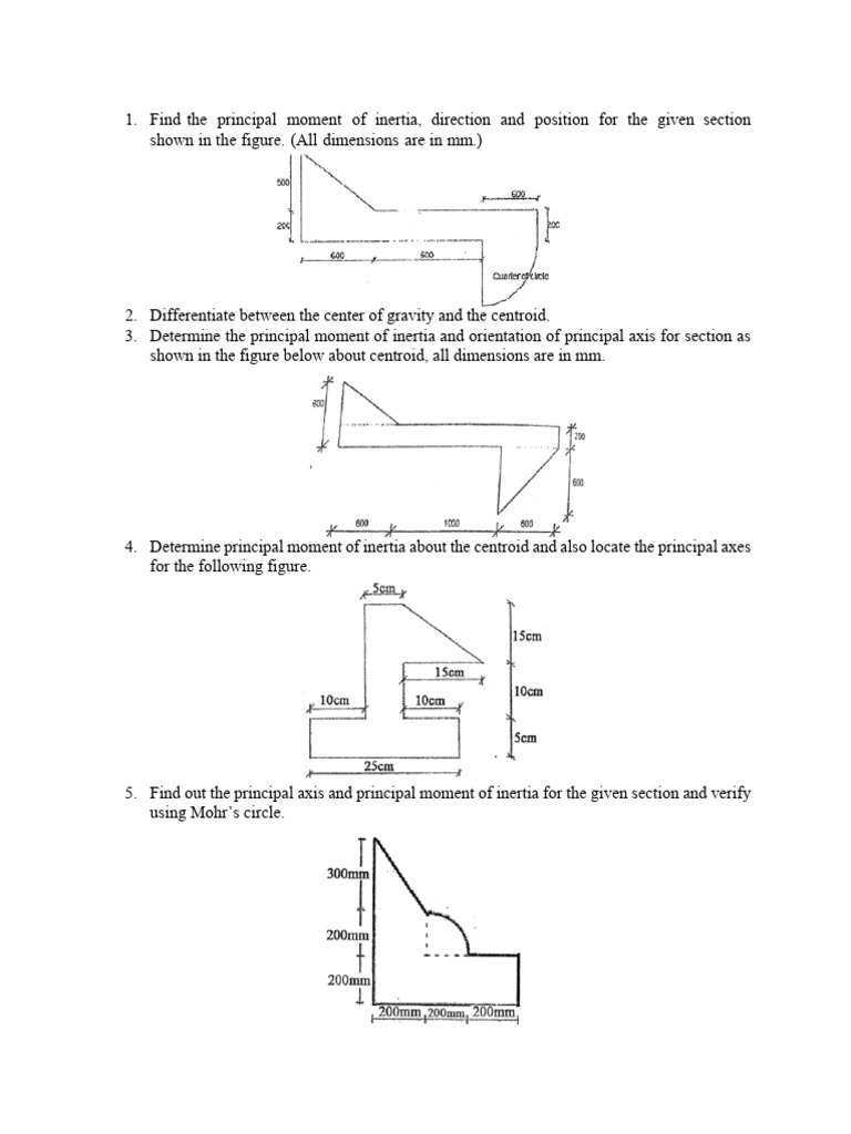 Chapter 2 Geometrical Properties | PDF | Cartesian Coordinate System ...