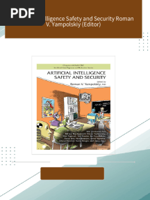 Download ebooks file Artificial Intelligence Safety and Security Roman V. Yampolskiy (Editor) all chapters