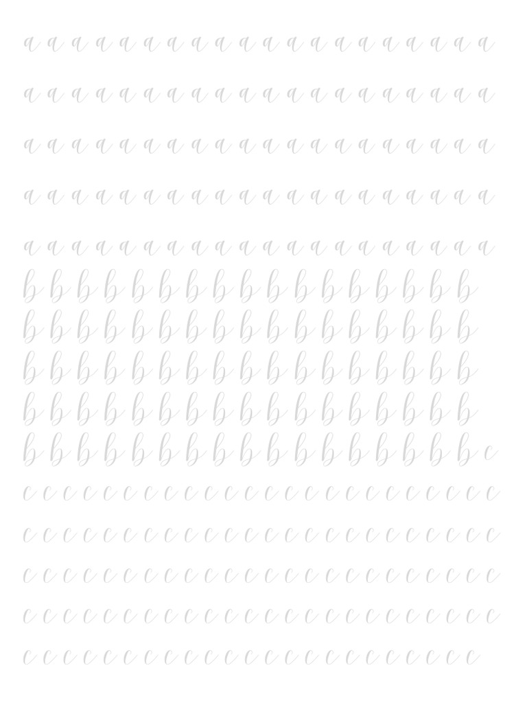 Document of Repeated Characters | PDF
