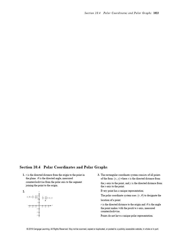 10.4 | PDF | Coordinate System | Cartesian Coordinate System