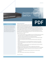 Ex2200 Ethernet Switch: Product Overview