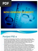 NOVI KEMIJSKI ELEMENTI