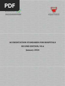 NHRA Accreditation Standards for Hospitals Edition 2 v0.6 January 2024