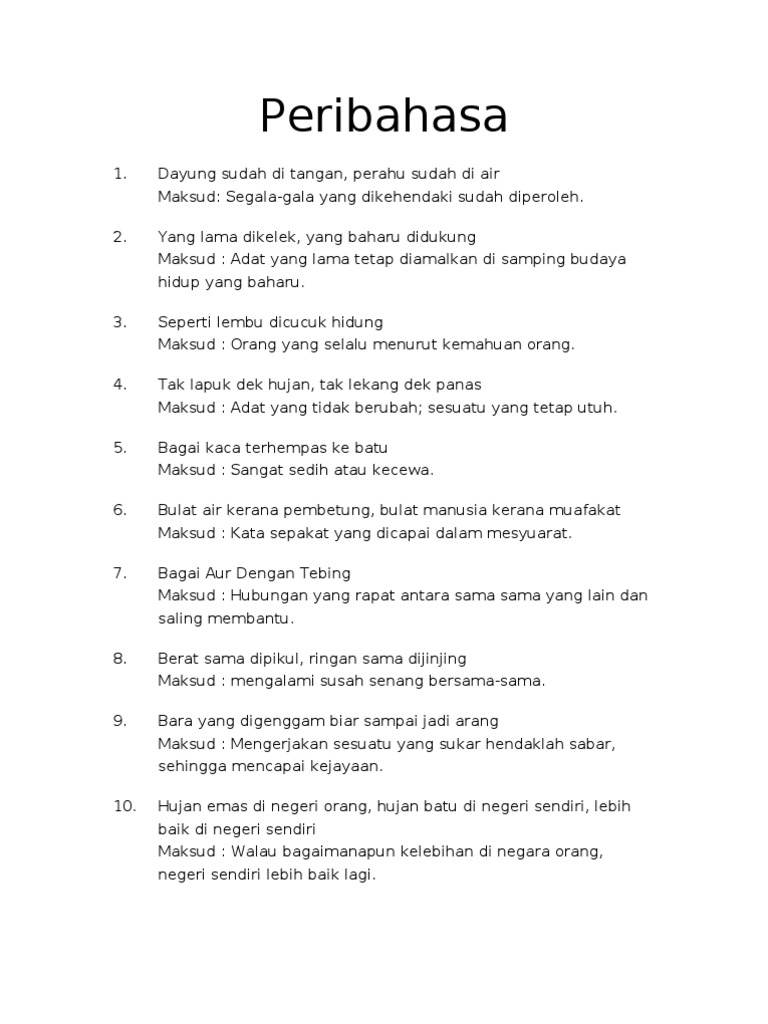 Peribahasa Simpulan Bahasa Pdf