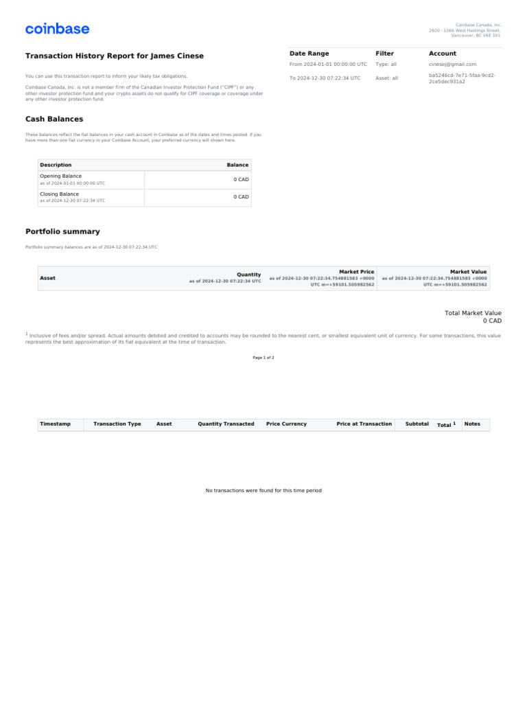 2024 PDF Version-24121701 | PDF | Canadian Dollar | Financial Transaction