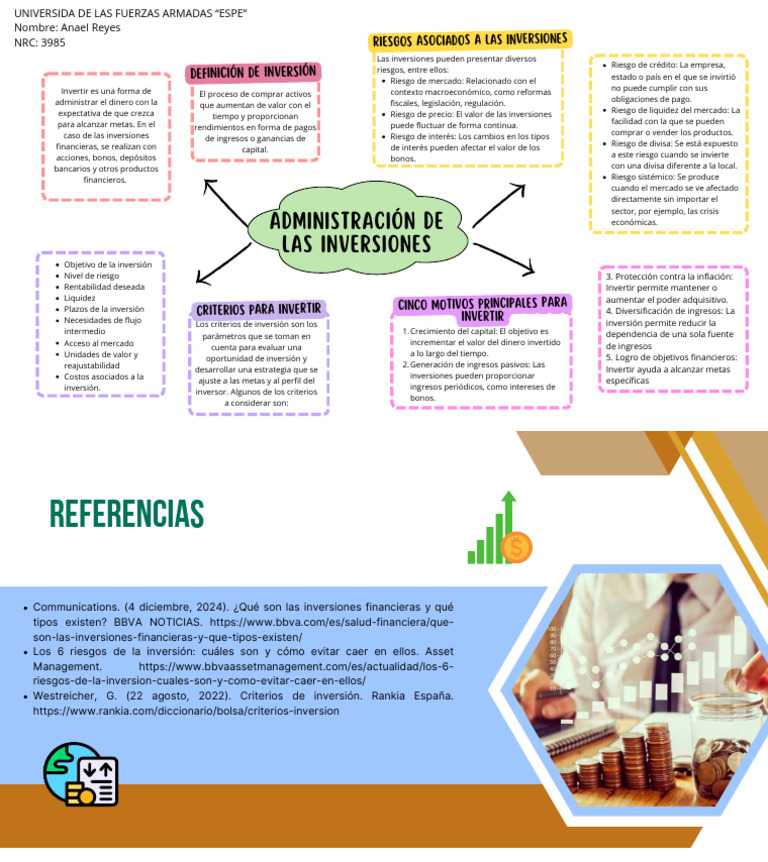 Criterios y riesgos de inversión financiera | PDF | Inversiones | Dinero