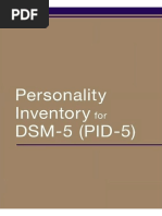 POPS: Pathological OCPD Assessment Guide | PDF | Standard Score | Human ...