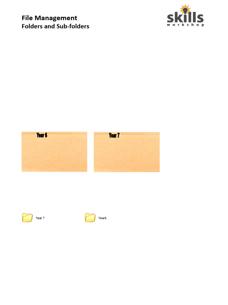 Windows Folders and Subfolders | PDF | Computer File | Directory ...