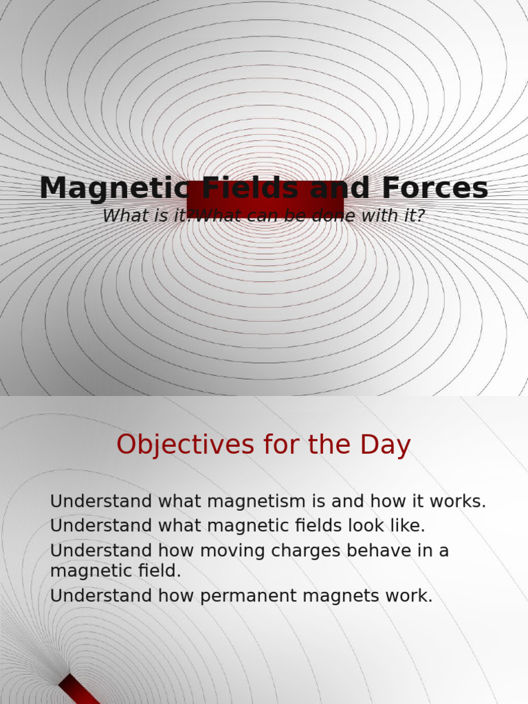 Understanding Magnetic Fields and Forces | PDF | Magnetic Field | Magnetism