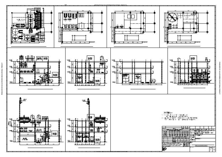 2523-R0-ENGINEERING LAYOUT OF REFINERY-Model | PDF