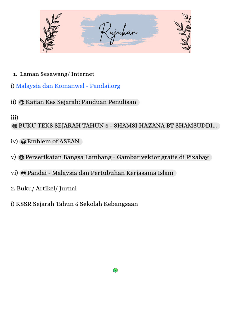 Rujukan | PDF
