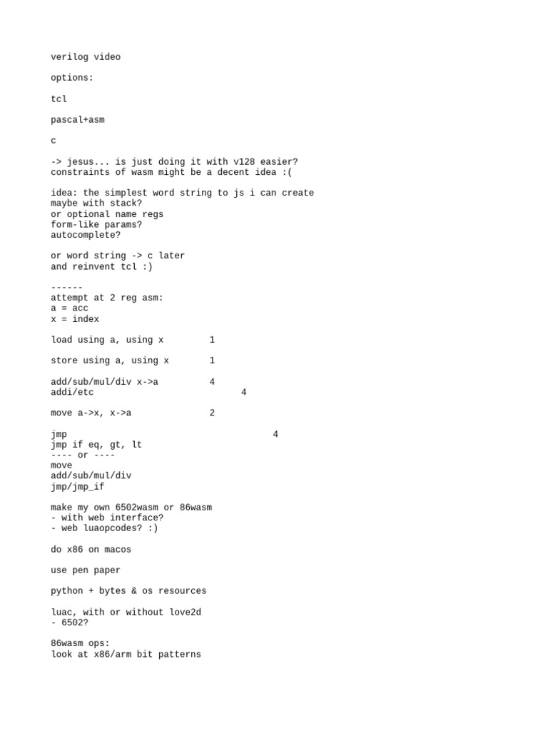 Asm Brainstorm | PDF