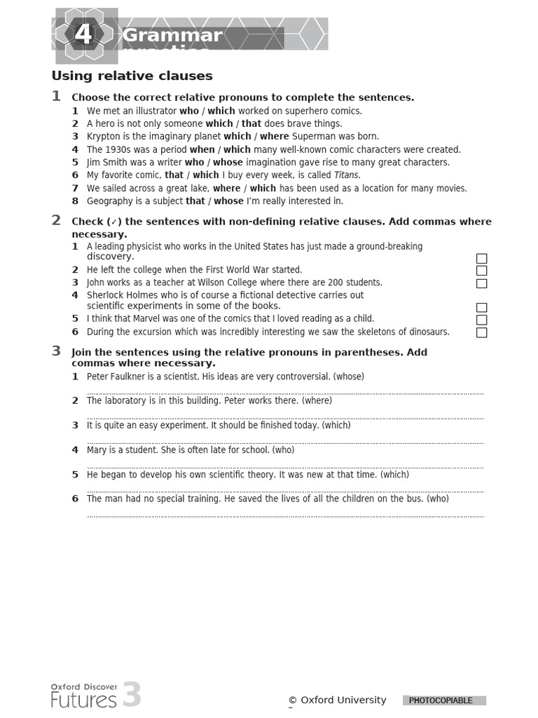 Odf3 Unit 4 Grammar Practice Pdf