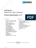 nRF24L01P Product Specification 1 0