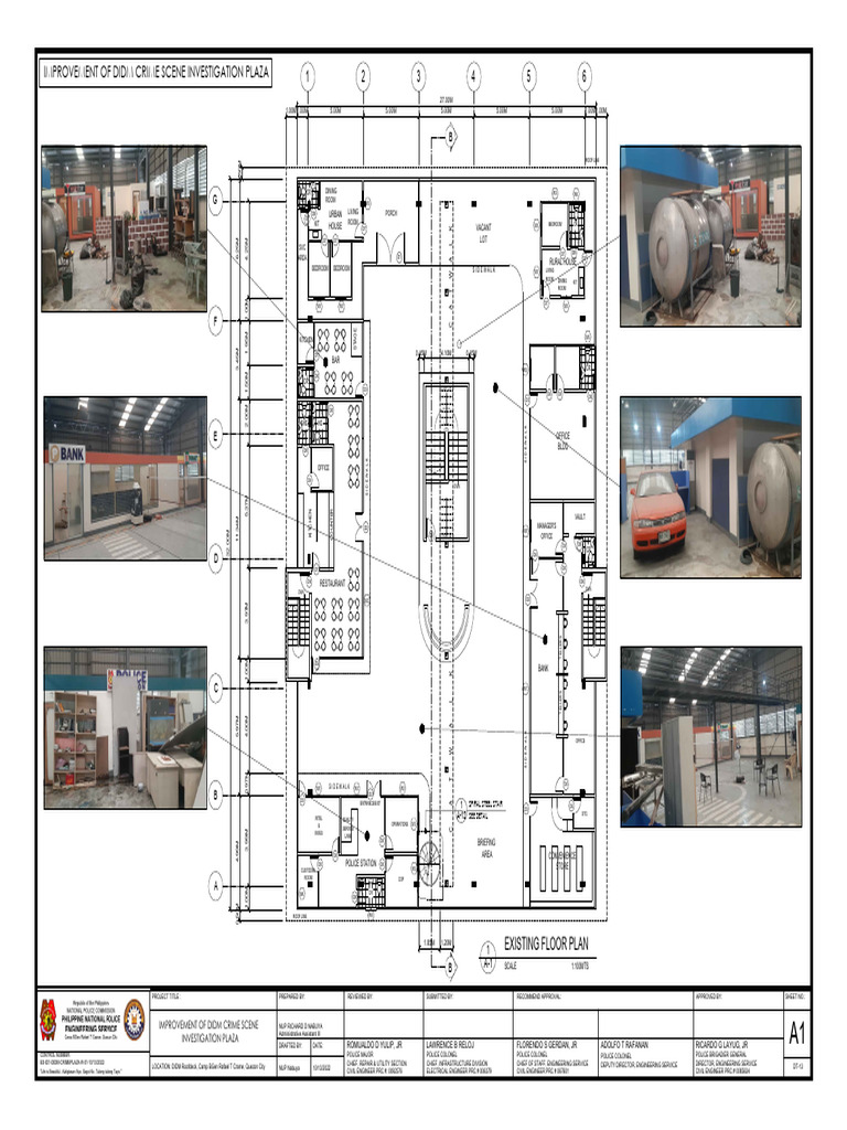 DIDM Crime Scene Plaza Improvement Plan | PDF