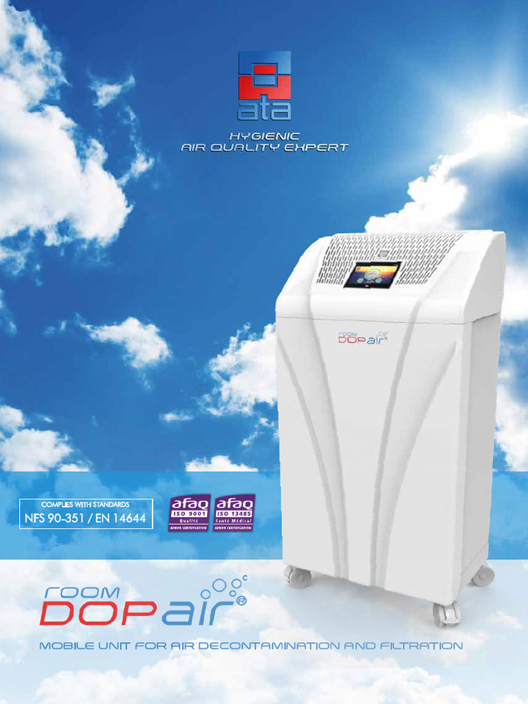 Mobile Air Decontamination Unit | PDF | Filtration
