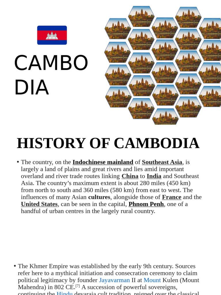 Cambodia 1 Pdf Cambodia Angkor