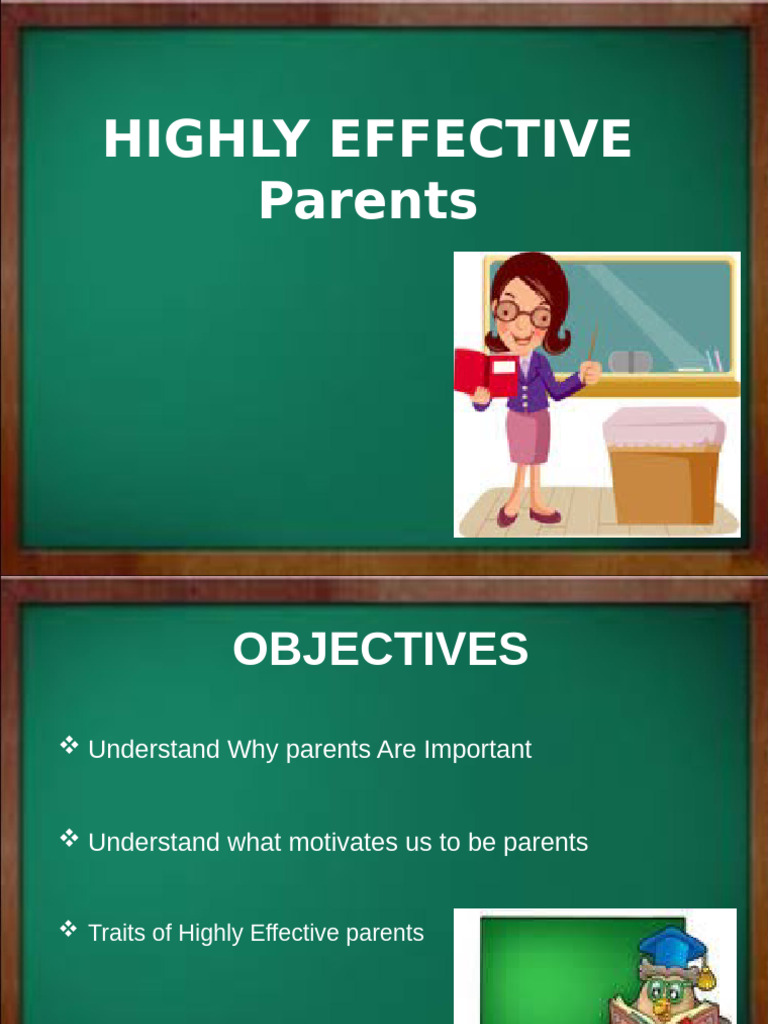 Highly Effective Parent JB 1 | PDF | Disciplines | Parenting