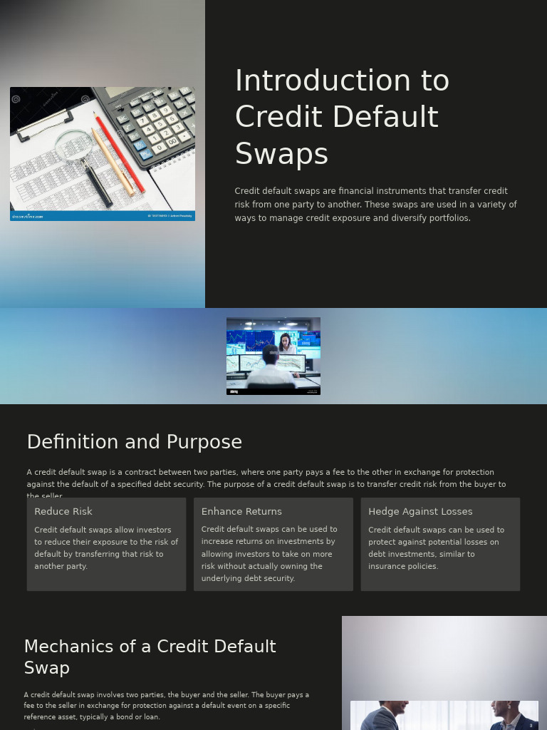 Introduction To Credit Default Swaps | PDF | Financial Risk | Credit ...