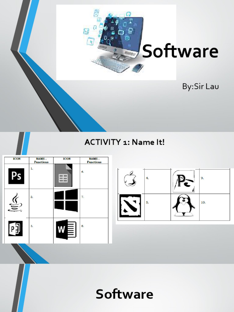 Types of Software Explained | PDF | Computer File | Application Software