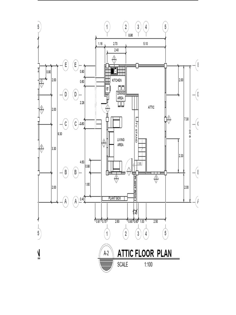 Detailed Floor Plan and Attic Layout | PDF
