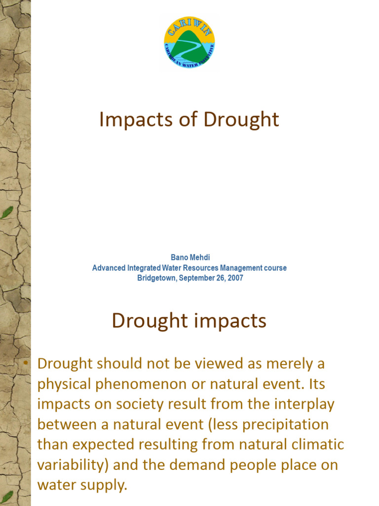 6 | PDF | Drought | Agriculture