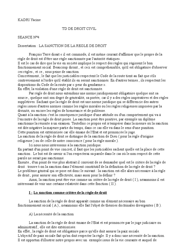 dissertation droit la crise de la loi