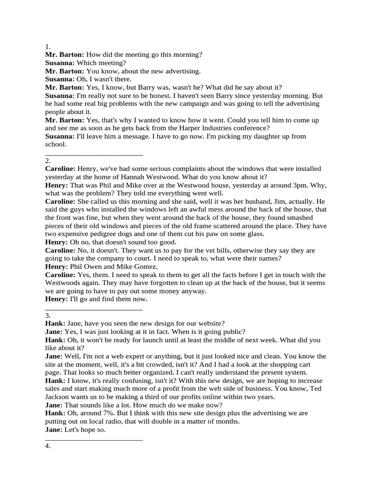 SCENE FROM SCRIPT | PDF