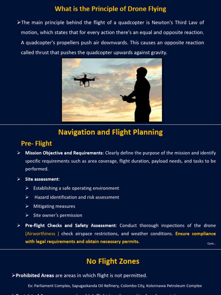 Principles of Drone Flight Operations | PDF | Unmanned Aerial Vehicle ...