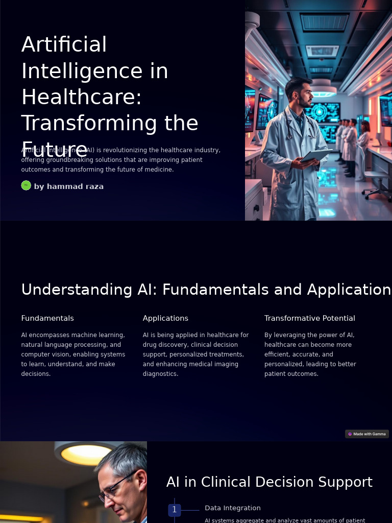 AI Transforming Healthcare Practices | PDF | Personalized Medicine ...